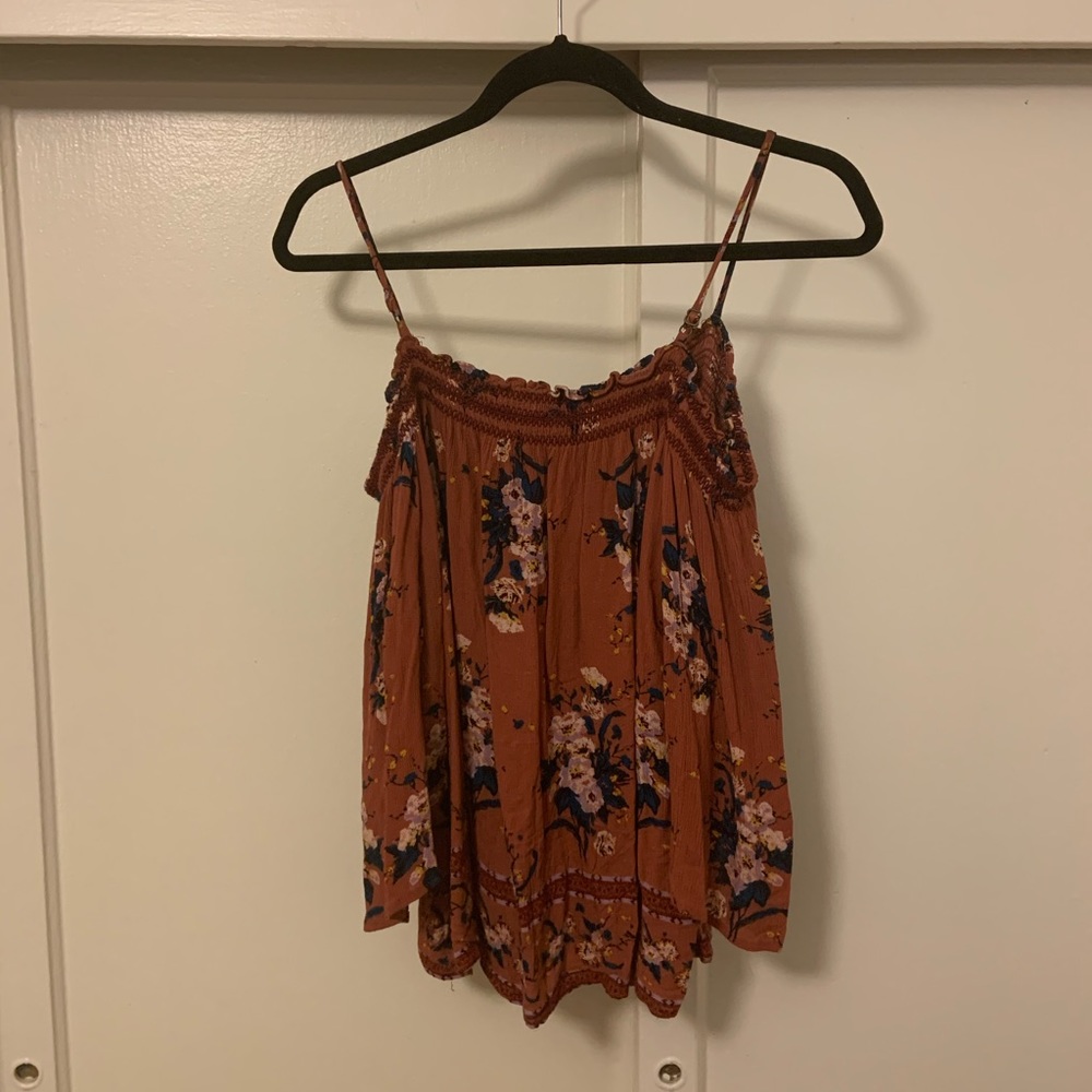 Floral Off the Shoulder Top